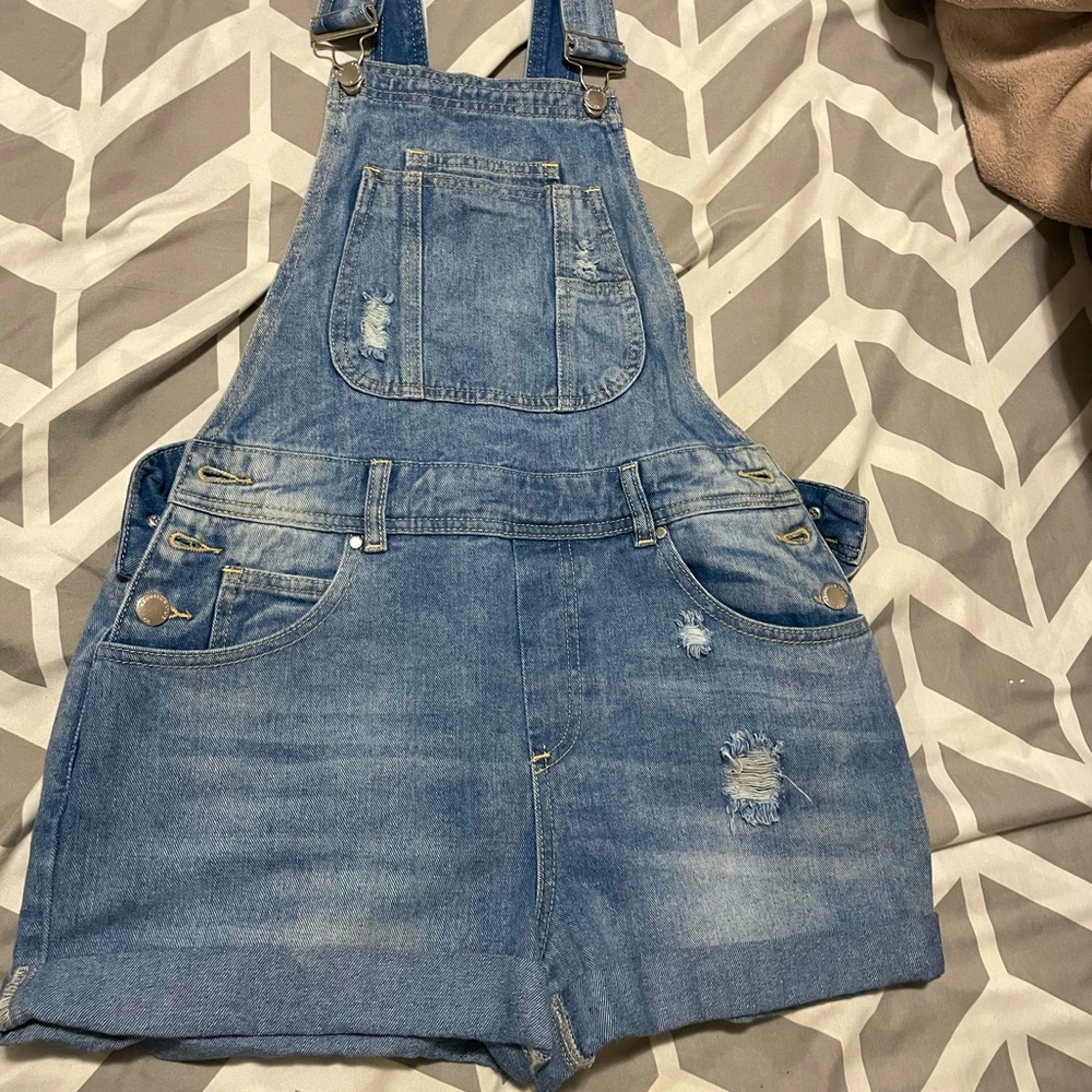 demin overalls